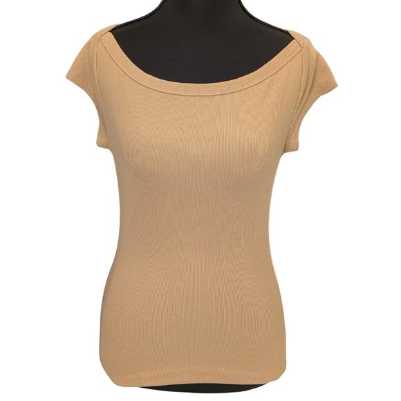 New with Tags Boat-Neck Fitted Top | Women's XL - Picture 1 of 7
